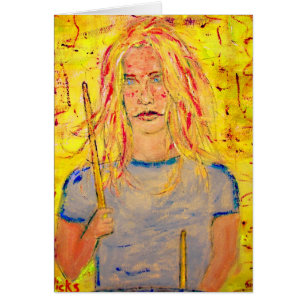 cool drummer girl