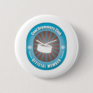 Cool Drummers Club 6 Cm Round Badge