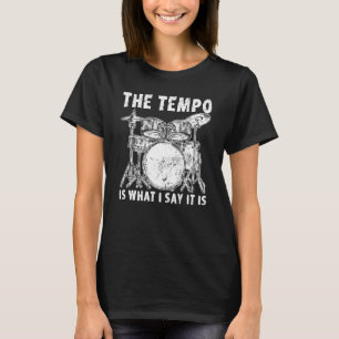 Cool Drummers Drum Player Art Men Women Percussion T-Shirt