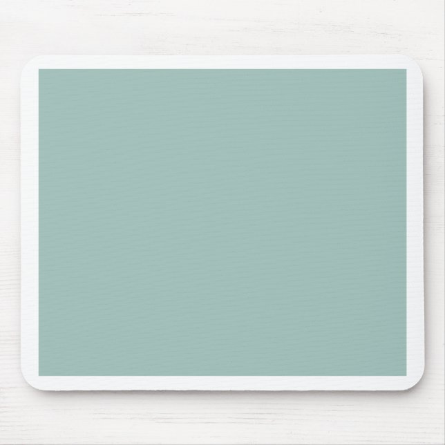 Cool Duck egg blue - add own text, image, design Mouse Mat (Front)