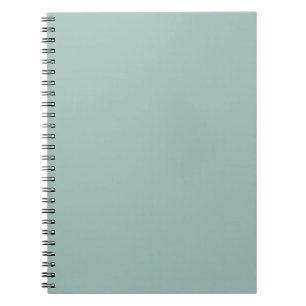 Cool Duck egg blue - add own text, image, design Notebook