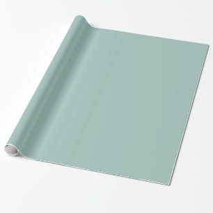 Cool Duck egg blue - add own text, image, design Wrapping Paper
