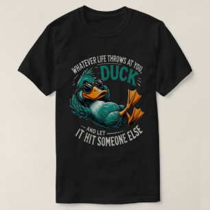 Cool Duck Funny Quote Graphic Tee