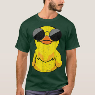 Cool Duck Lover Duckling Duckie Sunglasses Funny R T-Shirt