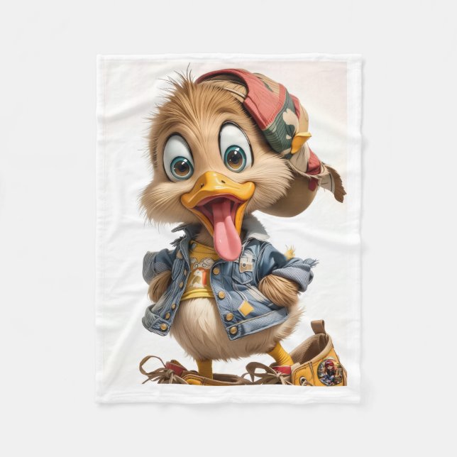 Cool Duck Streetwear Blanket (Front)