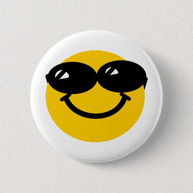 Cool dude 6 cm round badge (Front)