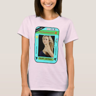 Cool Dude Personalised Action Card  T-Shirt