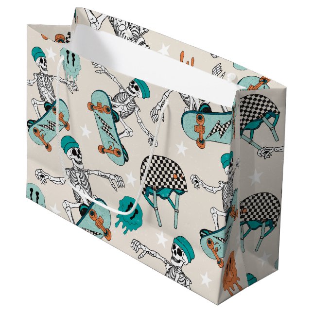 Cool Dude Skateboarding Gift Bags (Front Angled)