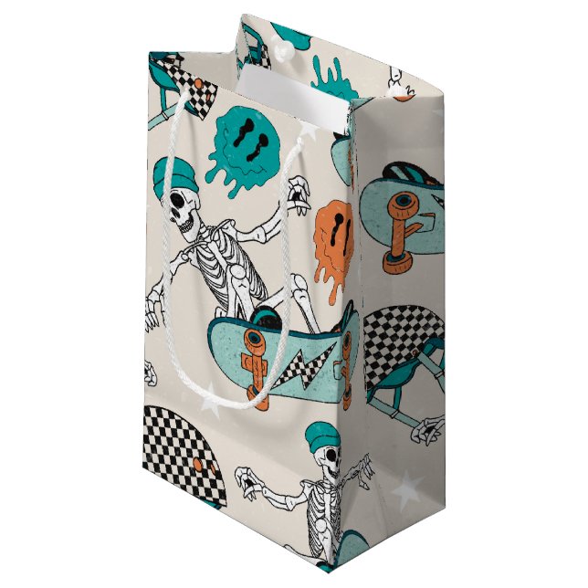 Cool Dude Skateboarding Gift Bags (Front Angled)