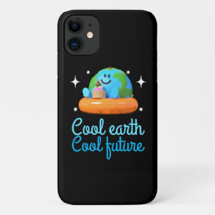 Cool earth, Cool future - Earth iPhone 11 Case