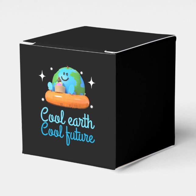 Cool earth, Cool future - Earth Favour Box (Front Side)