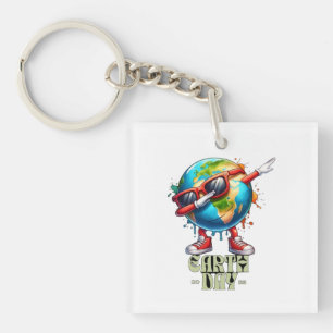 🌎 Cool Earth Day 2025 😎 Key Ring