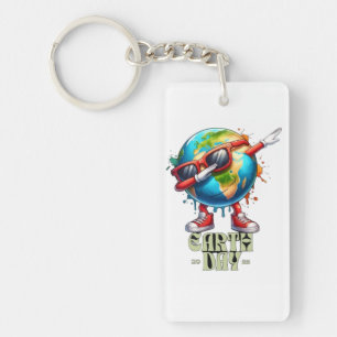 🌎 Cool Earth Day 2025 🌍 Love Around the World ✈️ Key Ring