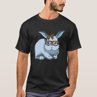 Cool Easter Bunny with Glasses Easter Bunny Cute T-Shirt