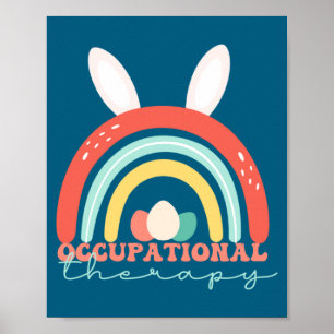 Cool Easter Occupational Therapy Rainbow Ot Poster