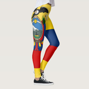 Cool Ecuador Flag Fashion Leggings