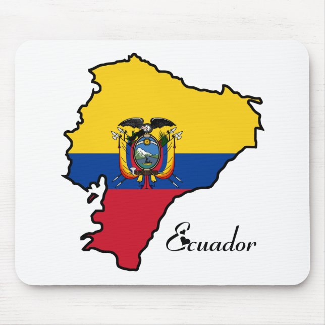 Cool Ecuador Mouse Mat (Front)