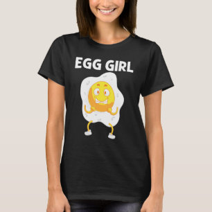 Cool Egg For Girls Kid Fried Baked Poached Protein T-Shirt