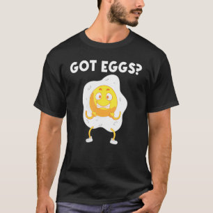 Cool Egg For Men Women Fried Baked Poached Protein T-Shirt