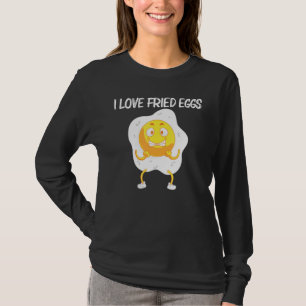 Cool Egg For Men Women Fried Baked Poached Protein T-Shirt