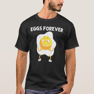 Cool Egg For Men Women Fried Baked Poached Protein T-Shirt