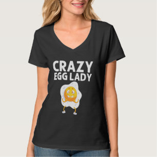 Cool Egg For Women Mum Fried Baked Poached Protein T-Shirt