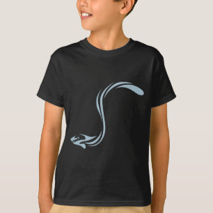 Cool Electric Eel Fish Icon Logo T-Shirt