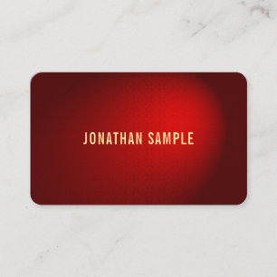 Cool Elegant Black Red Damask Luxury Rounded Elite Business Card
