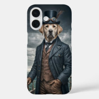 Cool Elegant Victorian Steampunk Labrador Dog Art