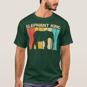 Cool Elephant Design For Men Boys Vintage Elephant T-Shirt