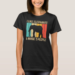 Cool Elephant For Men Women Vintage Elephant   T-Shirt