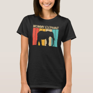 Cool Elephant For Women Girls Vintage Elephant T-Shirt