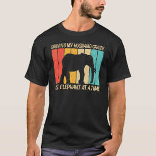 Cool Elephant For Women Girls Vintage Elephant   T-Shirt