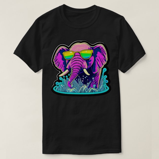 Cool elephant T-Shirt (Design Front)