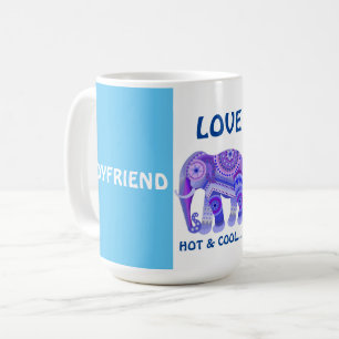COOL ELEPHANT TO BOYFRIEND - COFFEE MUG
