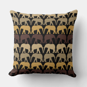 Cool Elephants Pattern Cushion