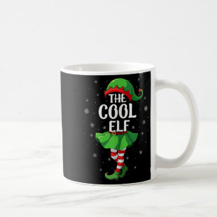 Cool Elf Christmas Girls Women Elf Squad Xmas Fami Coffee Mug
