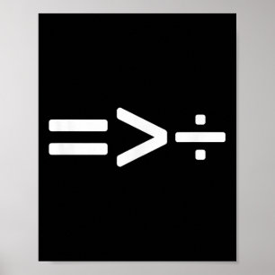 Cool Equality Is Greater Than Division _1 Poster