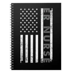 Cool ER Nurse For Men Women Hospital Emergency Roo Notebook