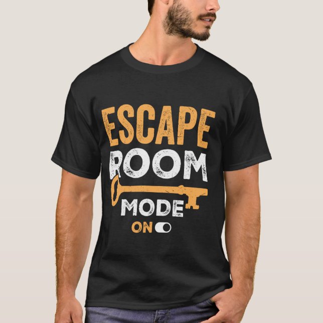 Cool Escape Room Game Design for Escape Room Playe T-Shirt (Front)