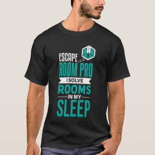 Cool Escape Room Solver saying  2 T-Shirt