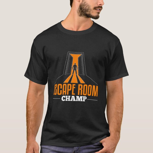 Cool Escape Room Solver Saying T-Shirt (Front)