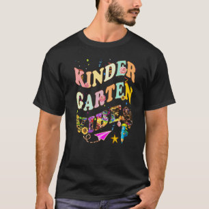 Cool Esl Teacher Kindergarten Vibes History Teache T-Shirt