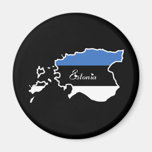 Cool Estonia Magnet