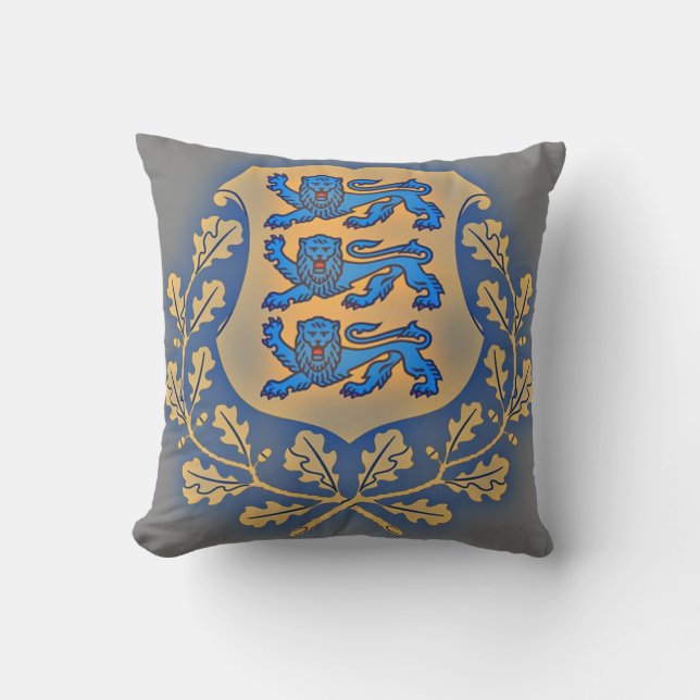 Cool Estonia Pillow! Cushion (Front)