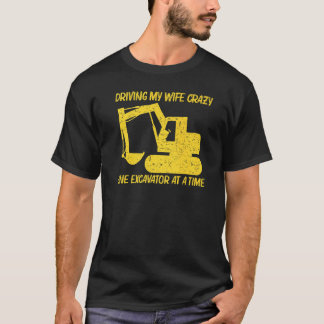 Cool Excavator For Men Boys Heavy Equipment Operat T-Shirt