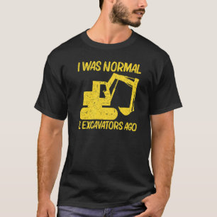Cool Excavator For Men Women Heavy Equipment Opera T-Shirt