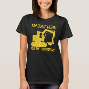 Cool Excavator For Men Women Heavy Equipment Opera T-Shirt
