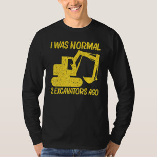 Cool Excavator For Men Women Heavy Equipment Opera T-Shirt