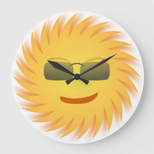 COOL FACE LARGE CLOCK